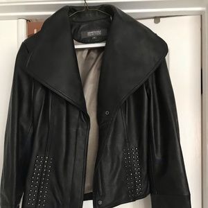 Kenneth ColeBlack Leather Jacket